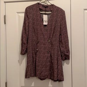 Zara blazer romper
